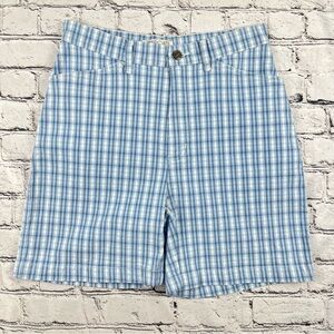Cherokee Stretch Plaid Shorts 6